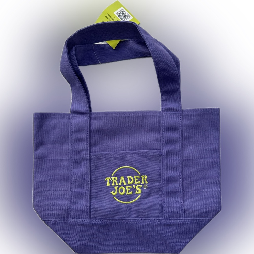 Trader Joe's Mini Canvas Tote Bag - Halloween Limited Edition
